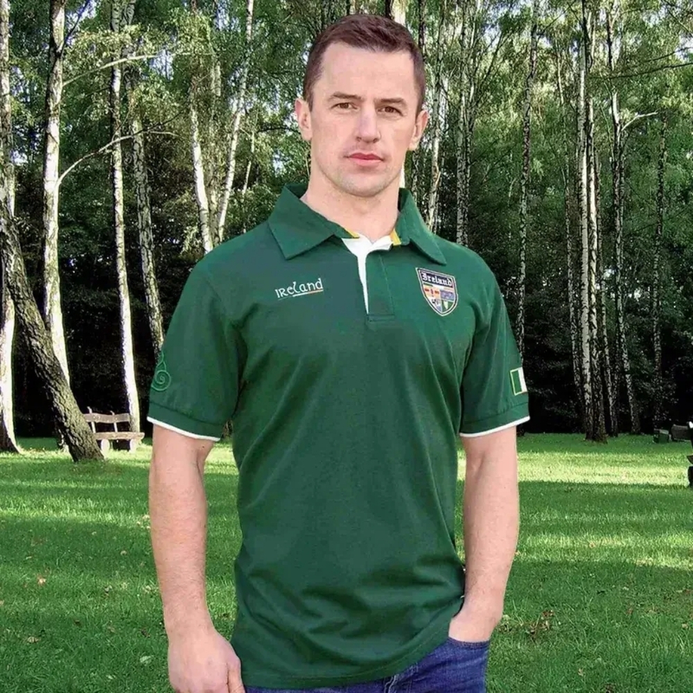 RETRO IRISH LICENSED POLO